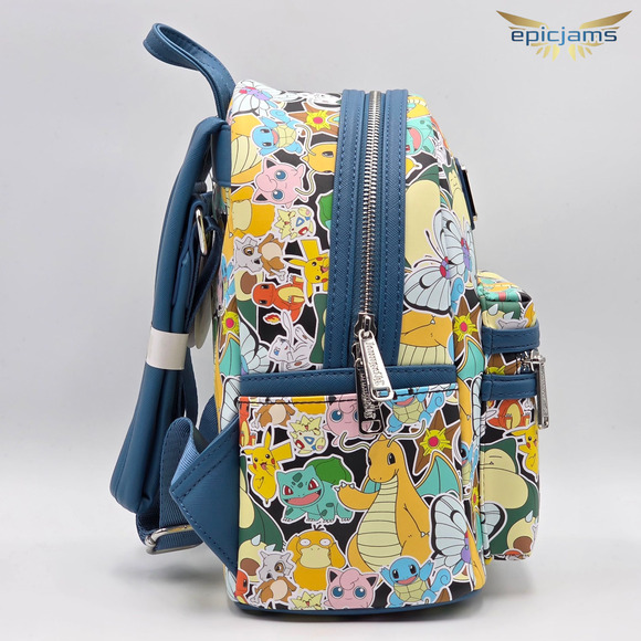 Loungefly Pokemon Sticker Collage Mini Backpack main image 4